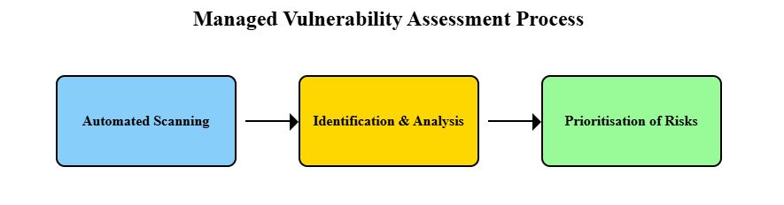 Managed Vulnerability Assessment Process Automated Scanning Identification & Analysis Prioritisation of Risks